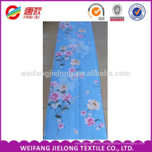 Orchids bloom printing 100 % cotton fabric for cotton bedding